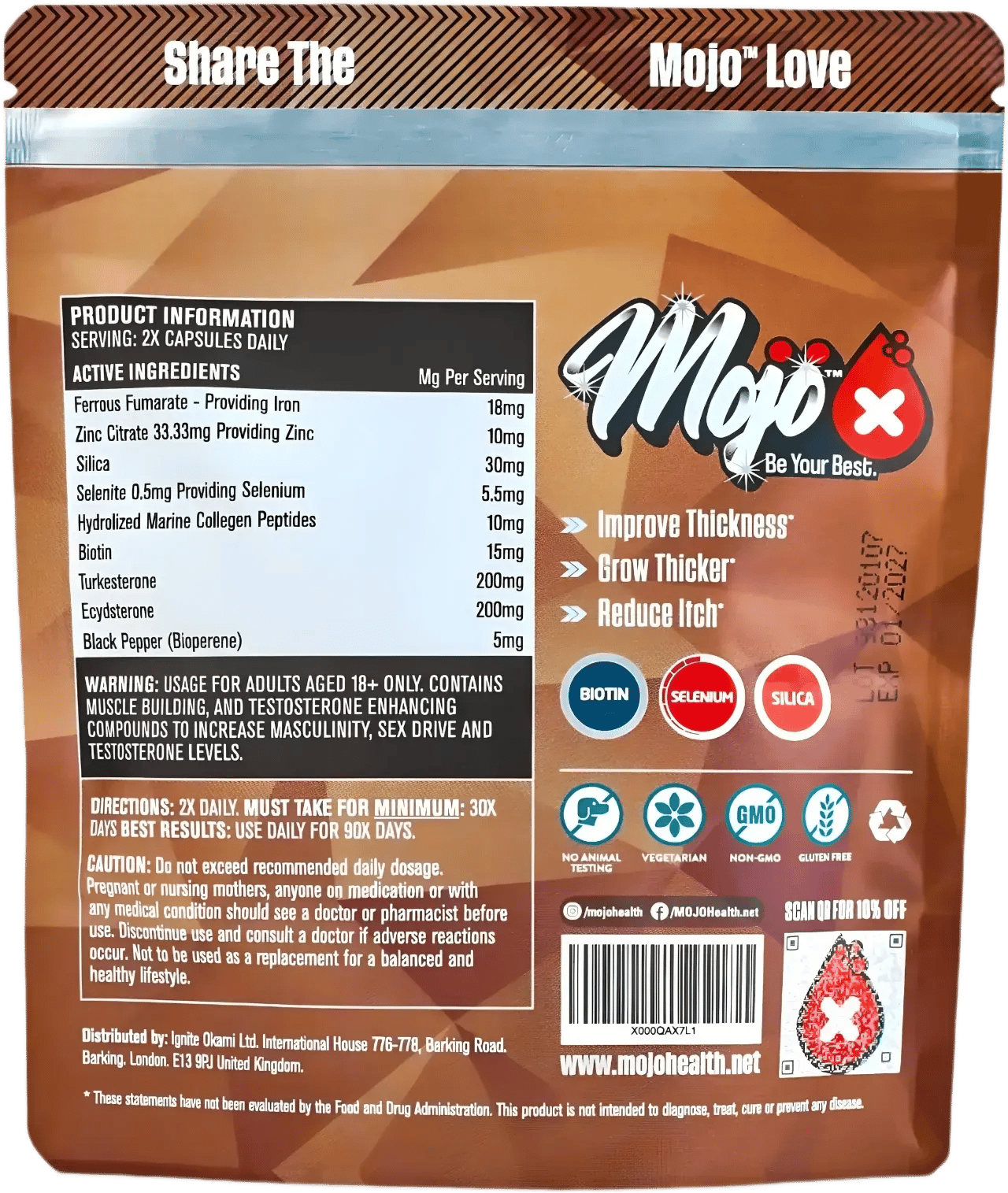 MOJO™ BEARD Capsules (80%-OFF)