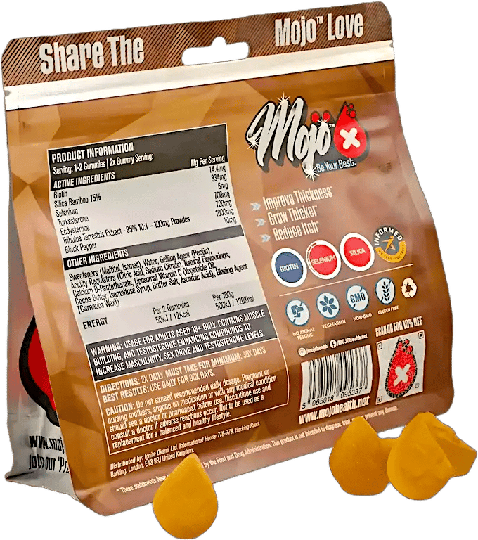 MOJO™ BEARD Gummies (80%-OFF)