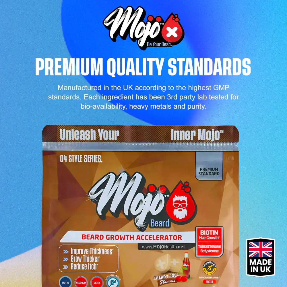 MOJO™ BEARD Gummies (80%-OFF)