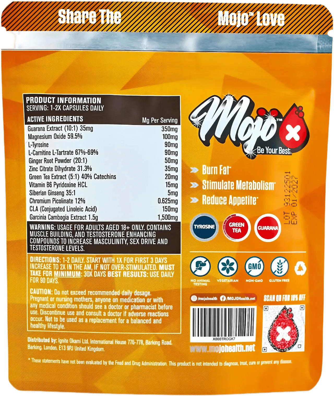 MOJO™ BURN (Free-Trial Men)