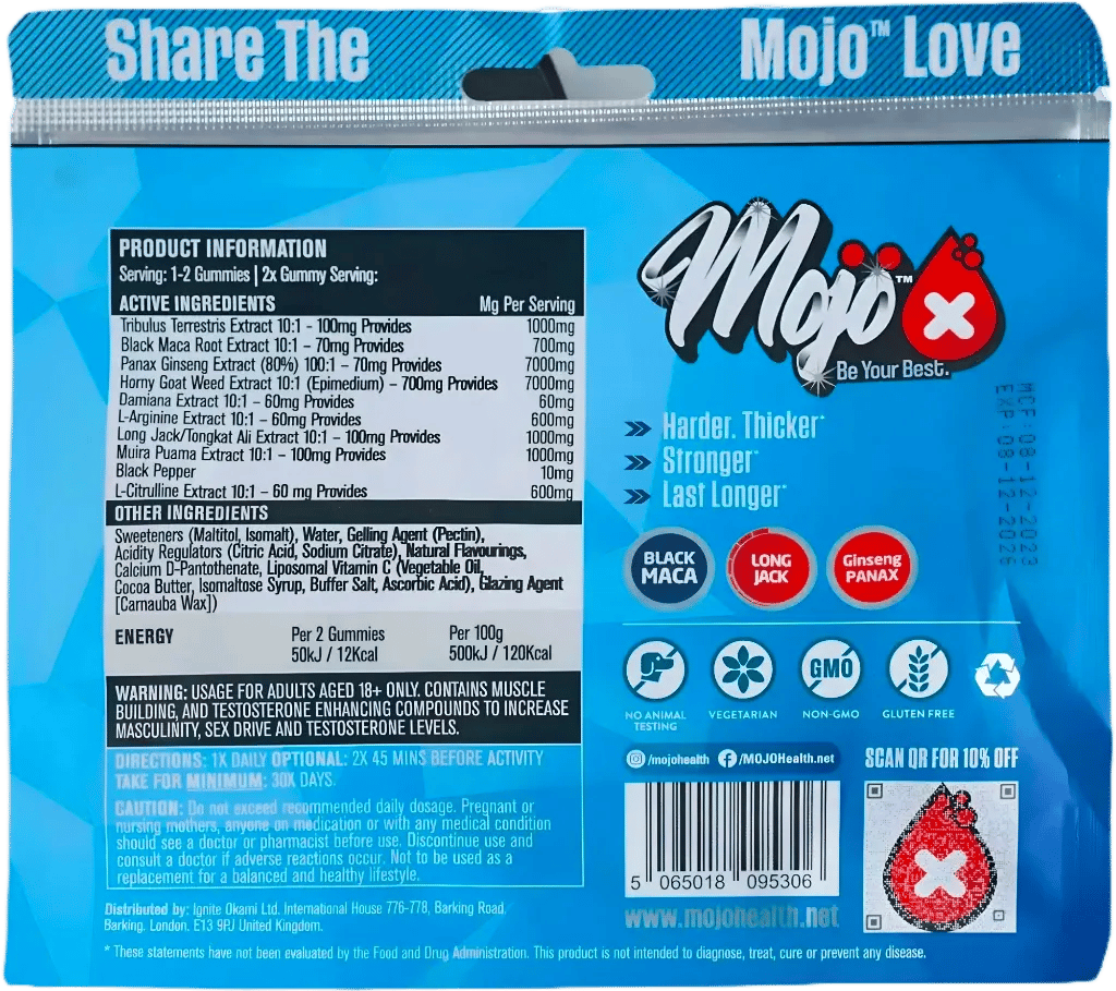 MOJO™ GROW Gummies (80%-OFF)