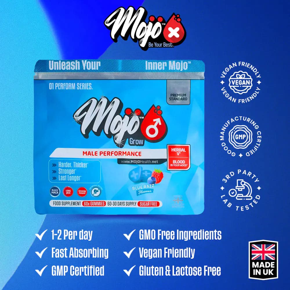 MOJO™ GROW Gummies (80%-OFF)
