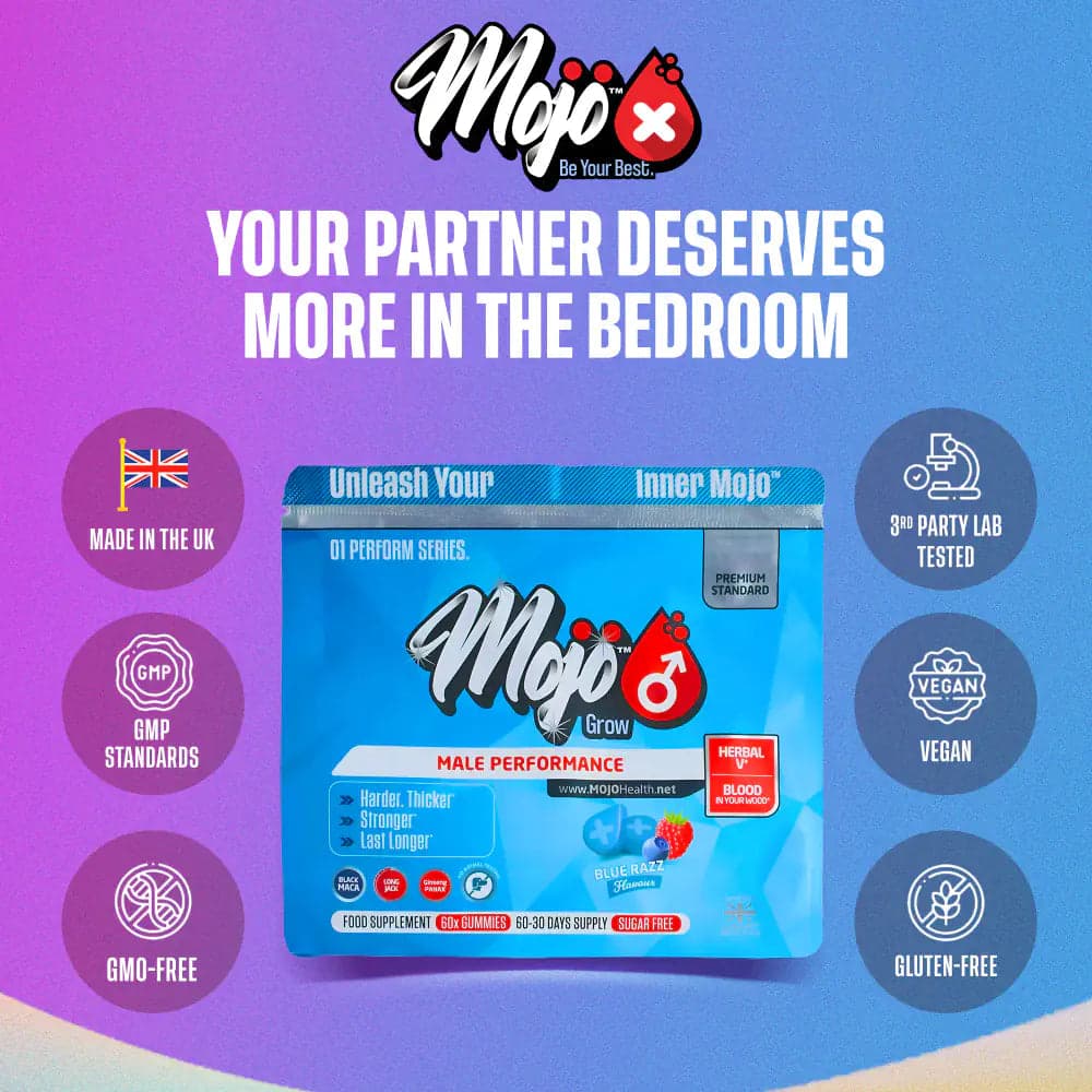 MOJO™ GROW Gummies (80%-OFF)