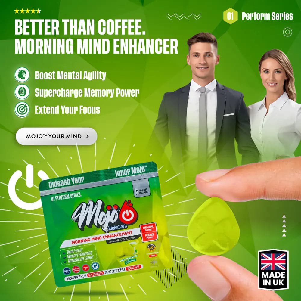 MOJO™ KICKSTART Gummies (80%-OFF)
