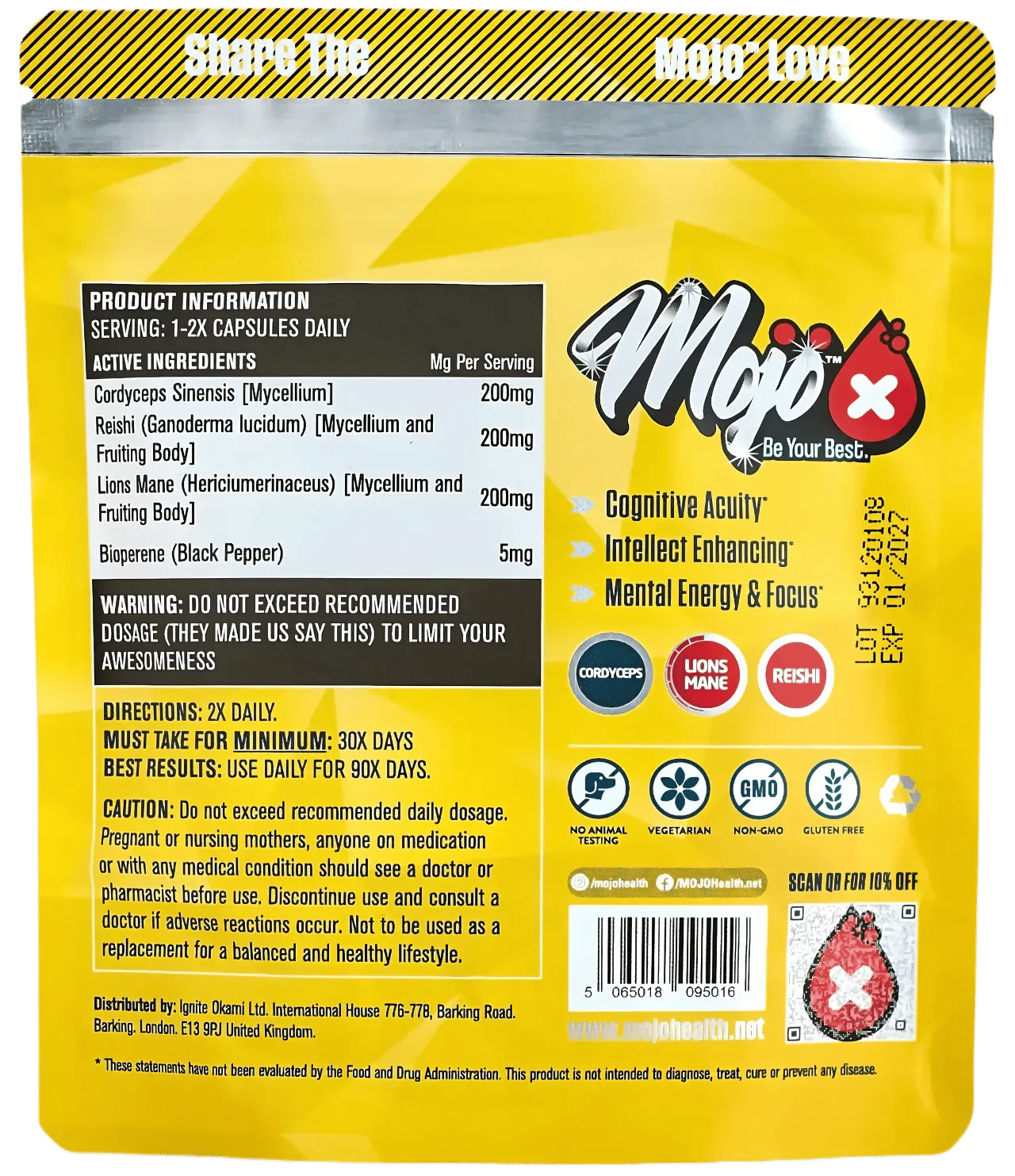 MOJO™ LIONS MIND  (80%-OFF)