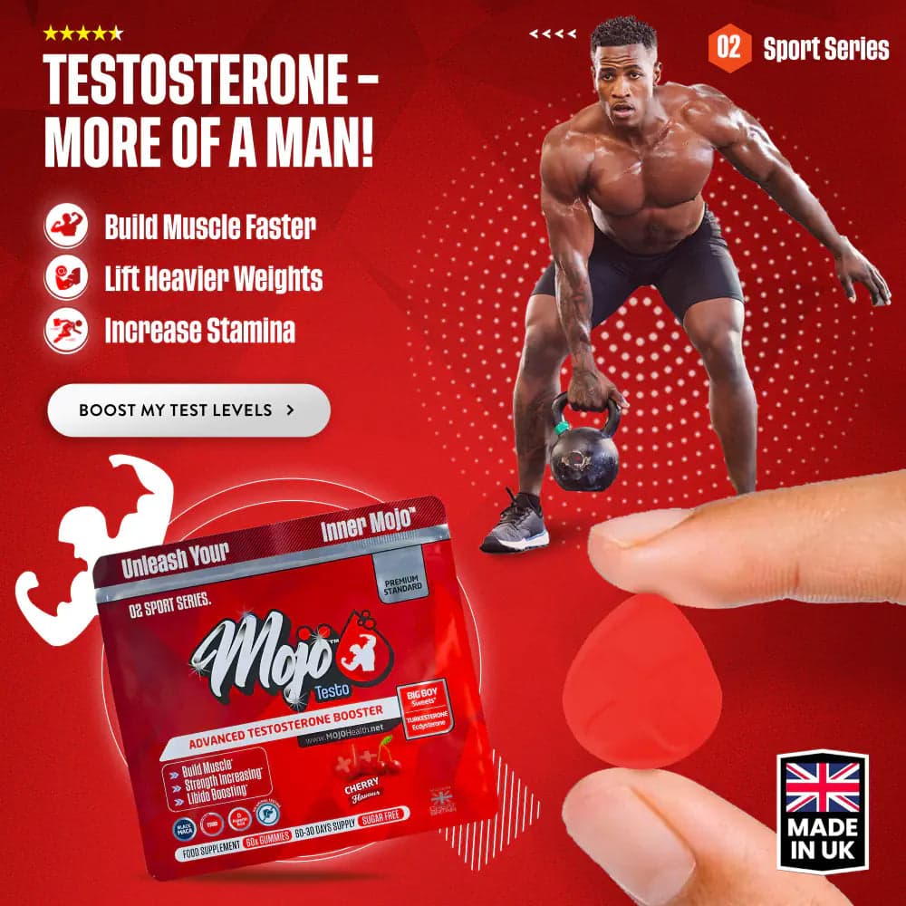 MOJO™ MACHO Gummies (80%-OFF)