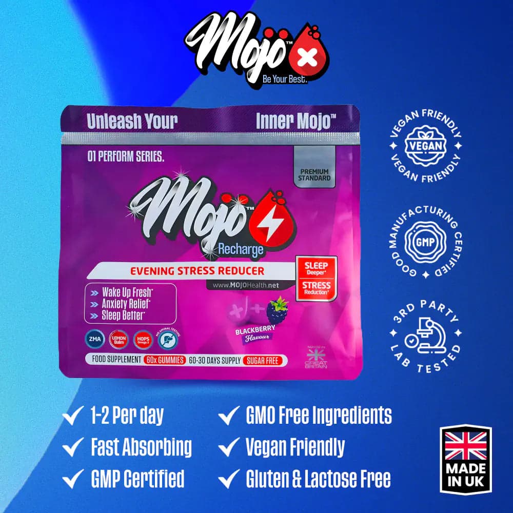 MOJO™ RECHARGE Gummies (80%-OFF)