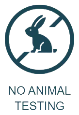 No animal testing