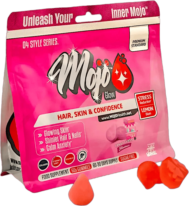 MOJO™ GLOW Gummies (80%-OFF)