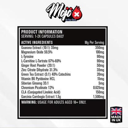 MOJO Burn - L-Carnitine CLA Far Burner