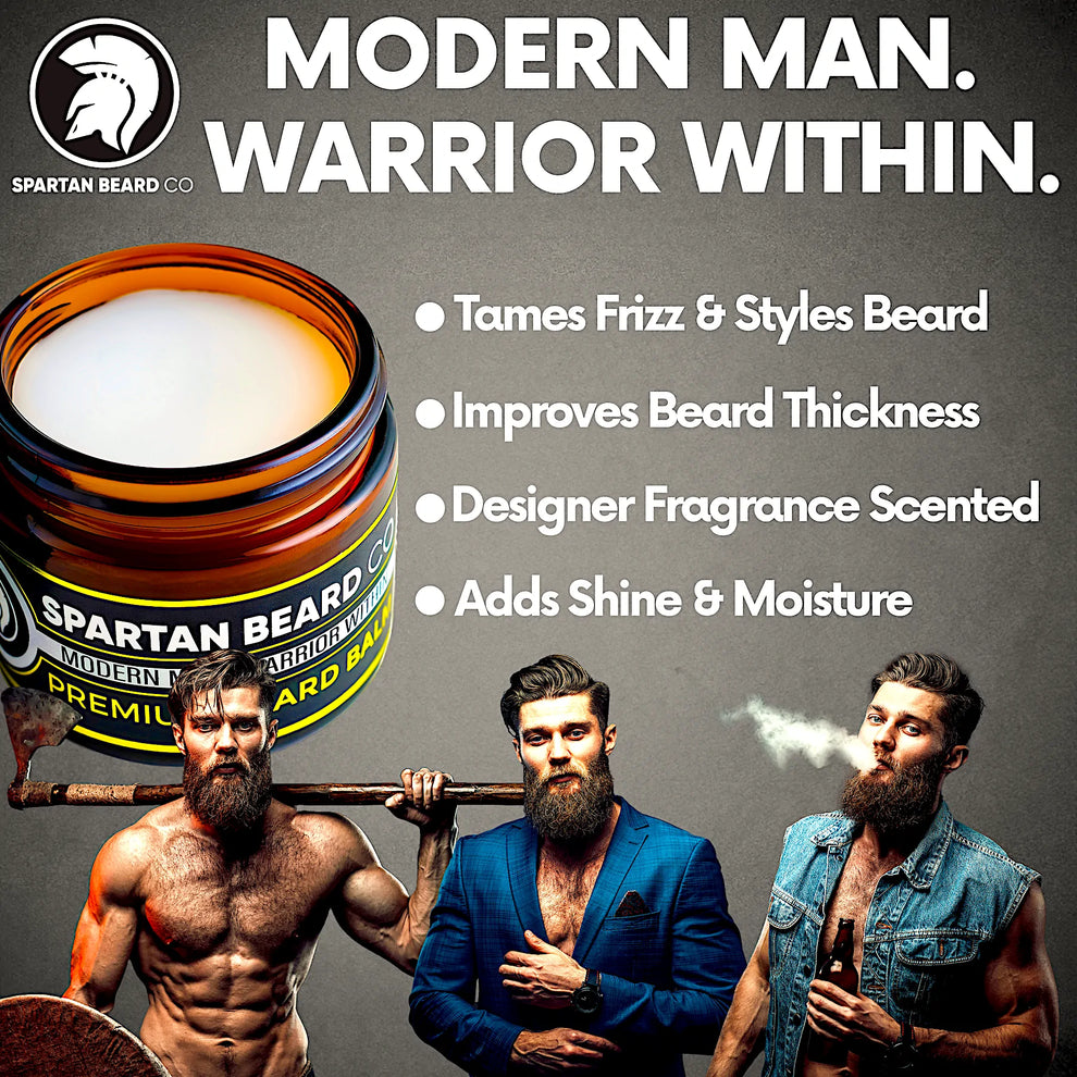 SPARTAN Beard Balm - Product Jar