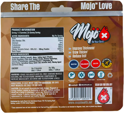 Mojo Beard Beard Growth Gummies
