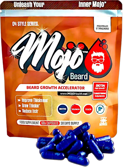Mojo Beard Growth Supplement Grow A Beard Accelerator Supplement 2