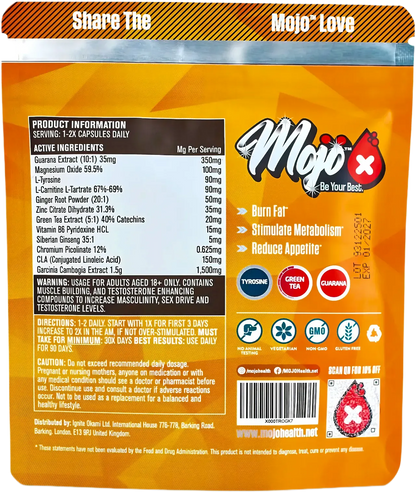 Mojo Burn L Carnitine Fat Burner