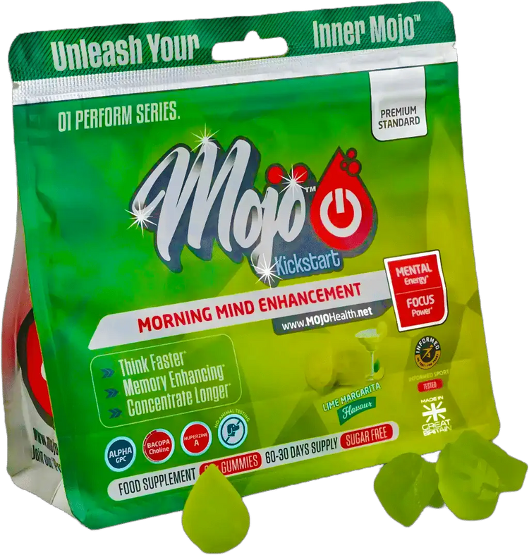 Mojo Kickstart Gummies Nootropic Huperzine A Alpha Gpc