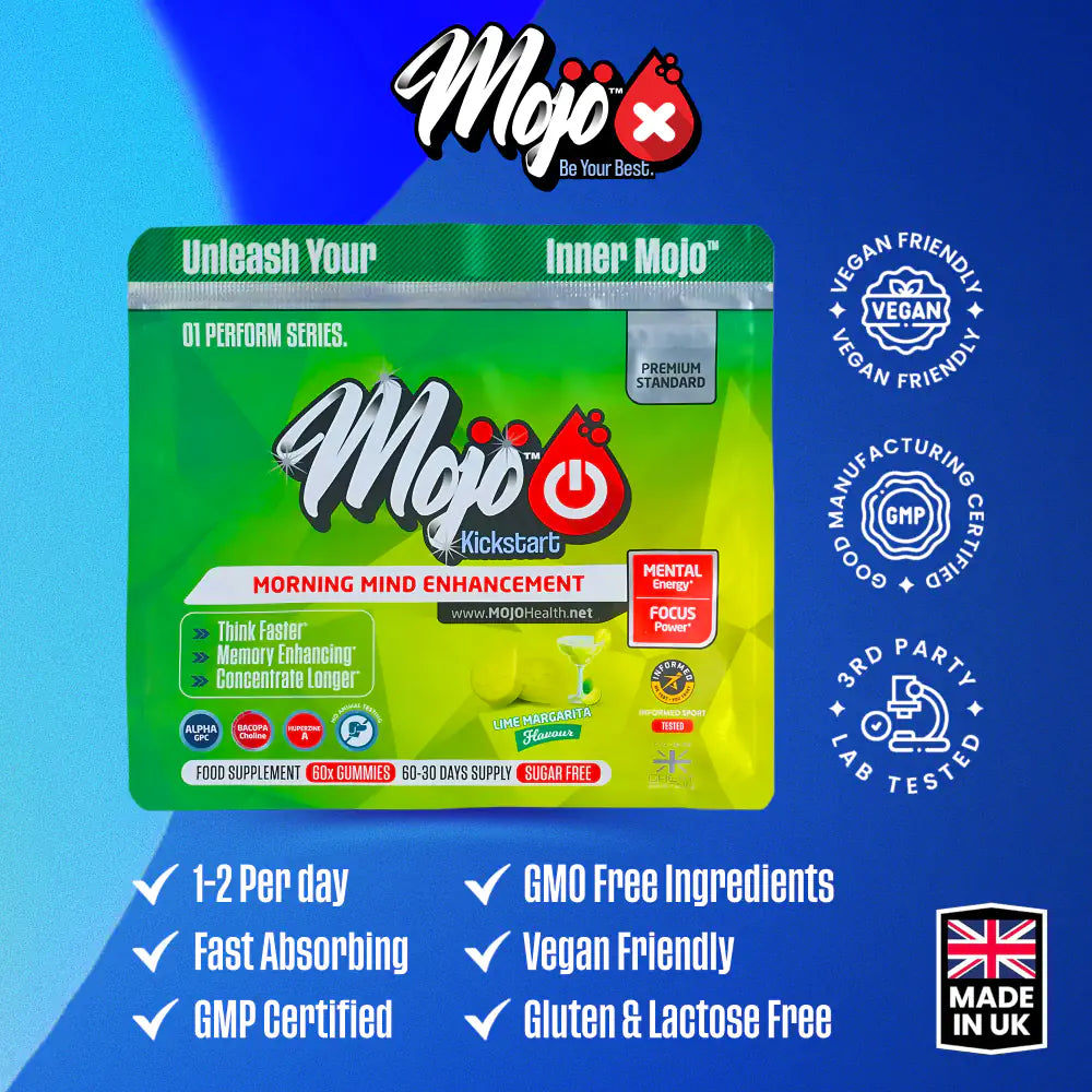 Mojo Kickstart Nootropic Gummies Adhd Focus Memory Best Brain Booster Mental Clarity Nootropics Neurotropic Uk Supplement 3