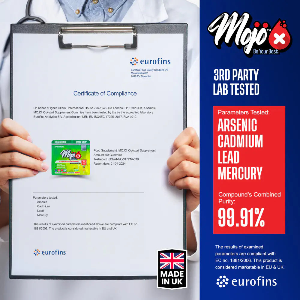 Mojo Kickstart Nootropic Gummies Adhd Focus Memory Best Brain Booster Mental Clarity Nootropics Neurotropic Uk Supplement