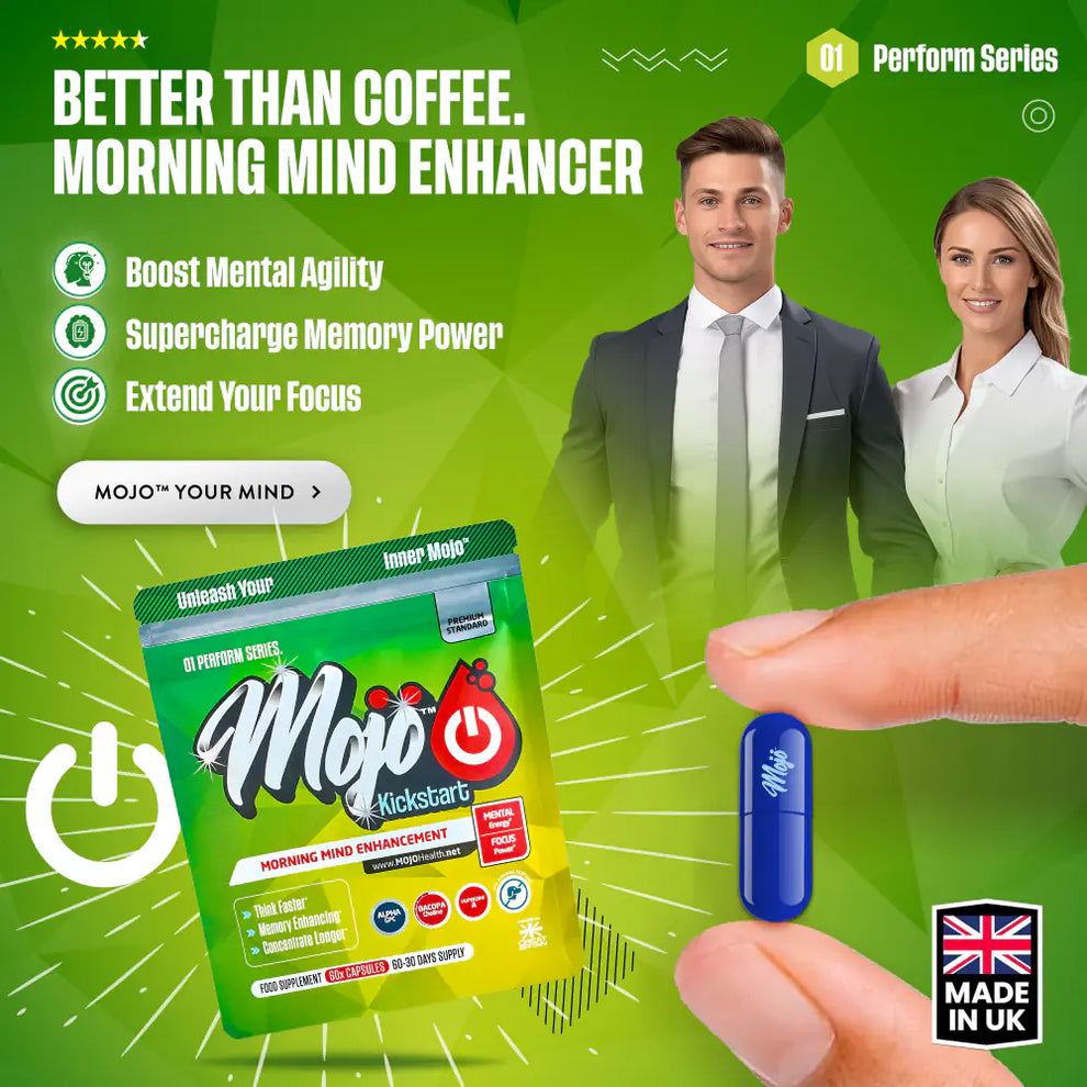 MOJO Kickstart Capsules - Nootropic Brain Booster