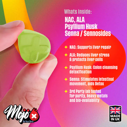 Mojo Liver Alcohol Detox Gummies Constipation Gallbladder Probiotics Prebiotics Best Uk Gummy Colon Cleanse Supplements 4