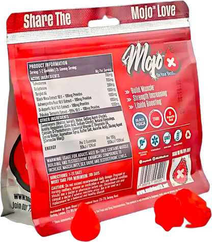 Mojo Macho Muscle Building Alpha Male Booster Gummies