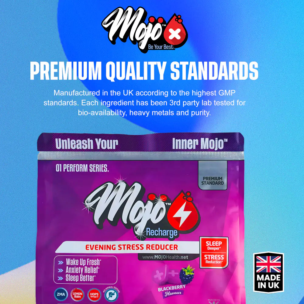 Mojo Recharge Melatonin L Tryptophan L Theanine Natural Sleep Aid Gummies Valerian Hops Chamomile Supplements 2