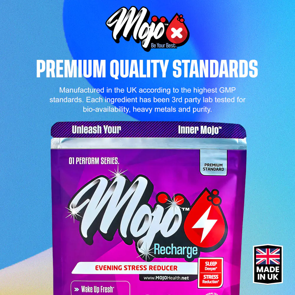 Mojo Recharge Melatonin L Tryptophan L Theanine Valerian Hops Chamomile Natural Sleep Aid Capsules Supplements 2