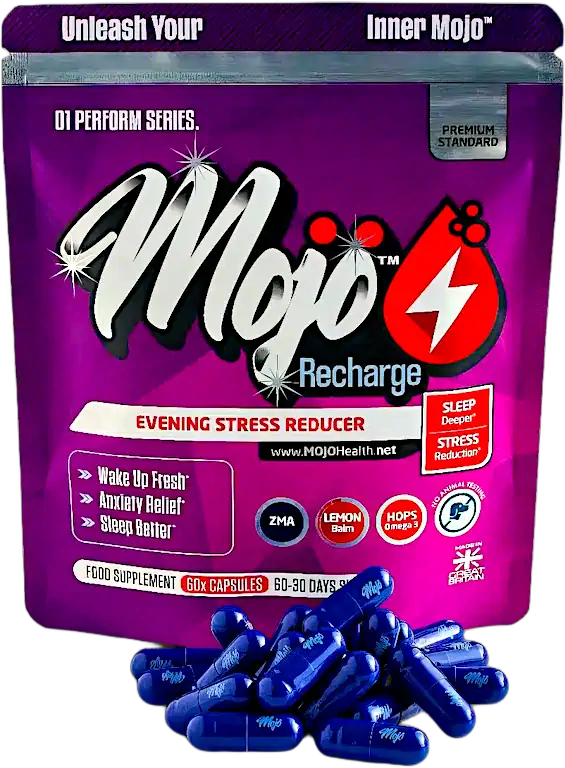 Mojo Recharge Sleep 5htp Melatonin L Tryptophan L Theanine Mood Supplement 2