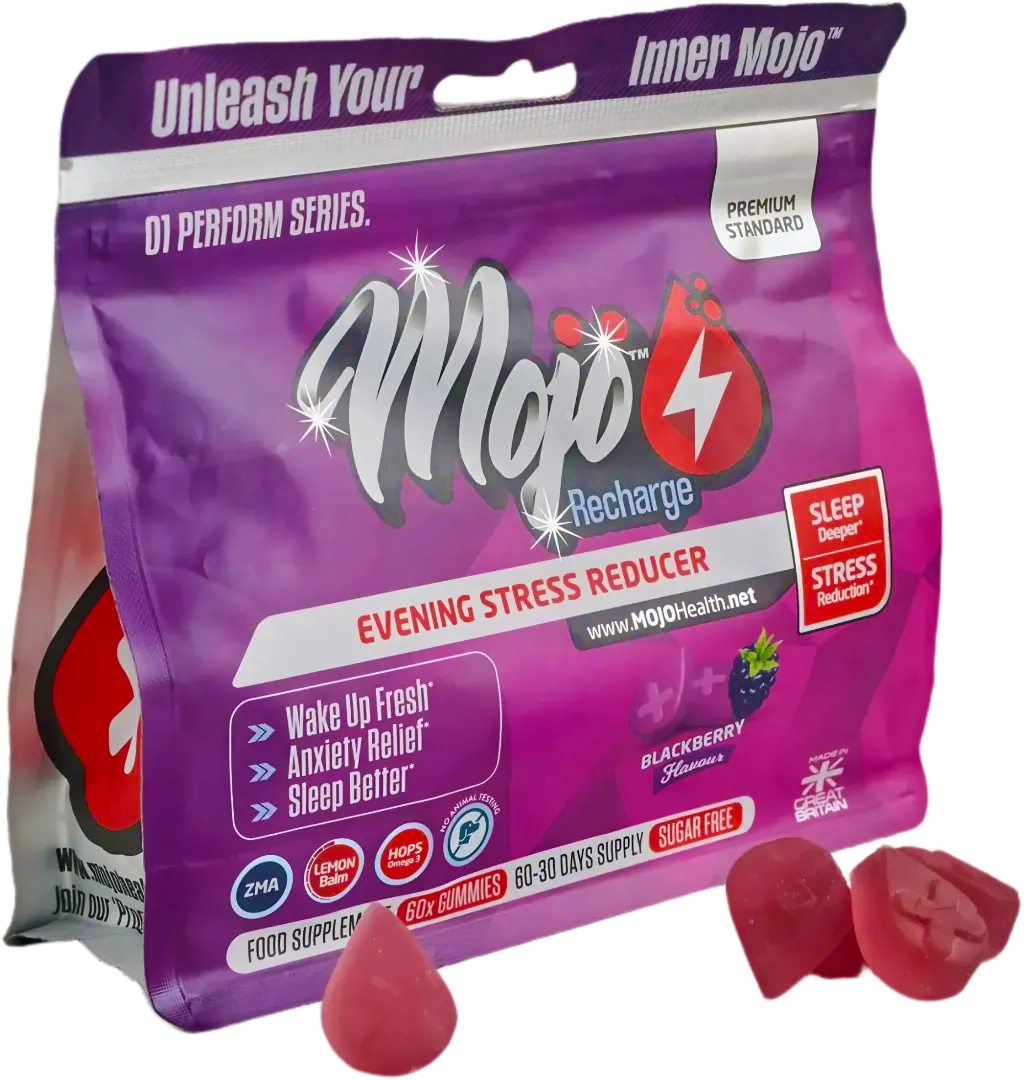 Mojo Recharge Sleep Melatonin L Tryptophan Gummies 2