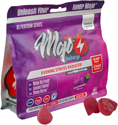 Mojo Recharge Sleep Melatonin L Tryptophan Gummies 2