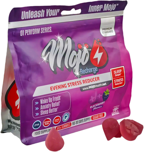 Mojo Recharge Sleep Melatonin L Tryptophan Gummies 2