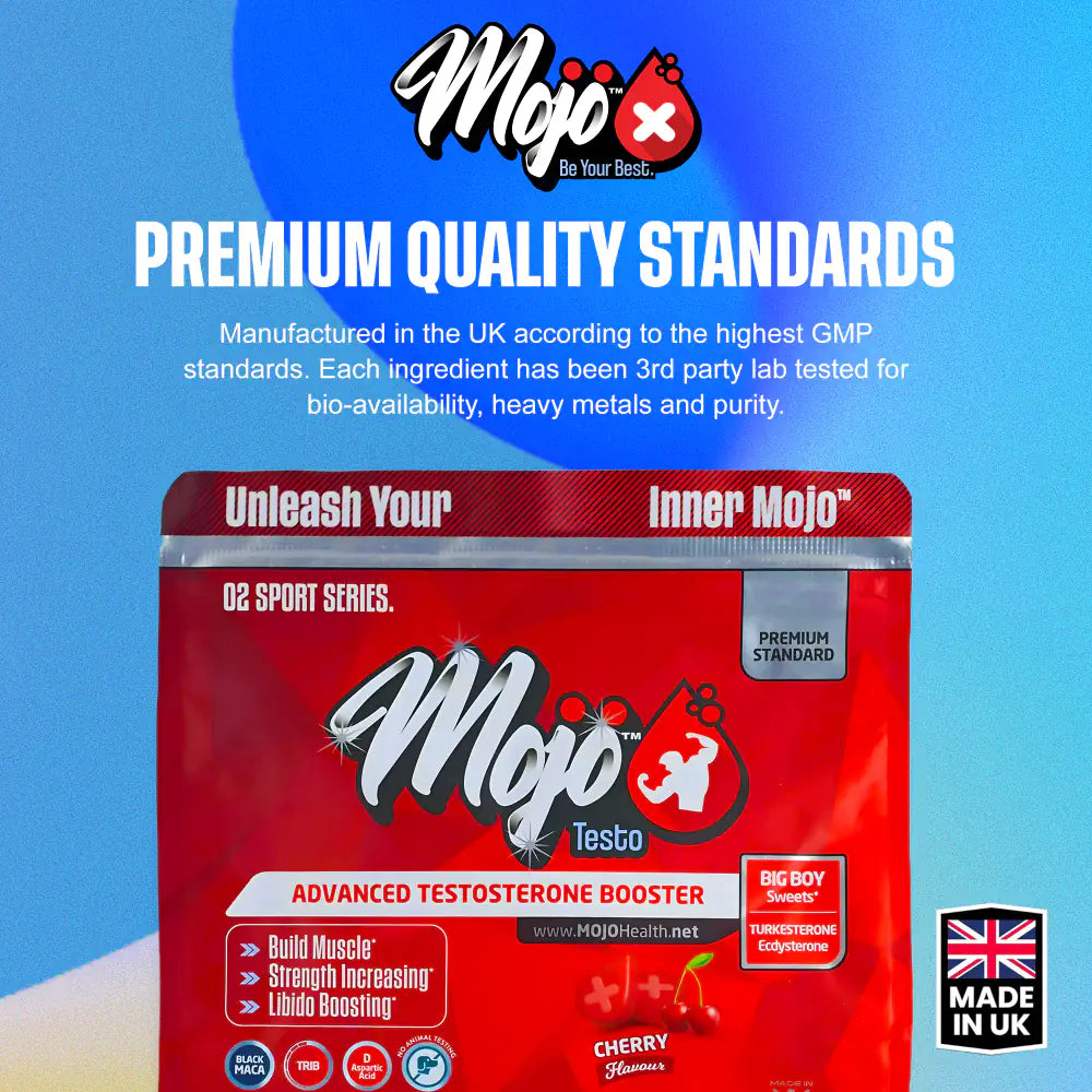 Mojo Testo Natural Testosterone Booster Gummies Best Uk Turkesterone Ecdysterone Tribulus Supplements 4