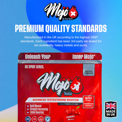 Mojo Testo Natural Testosterone Booster Gummies Best Uk Turkesterone Ecdysterone Tribulus Supplements 4