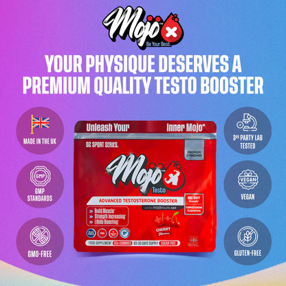 Mojo Testo Natural Testosterone Booster Gummies Best Uk Turkesterone Ecdysterone Tribulus Supplements 5