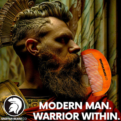 Spartan Beard Co Wooden Pocket Beard Comb 4