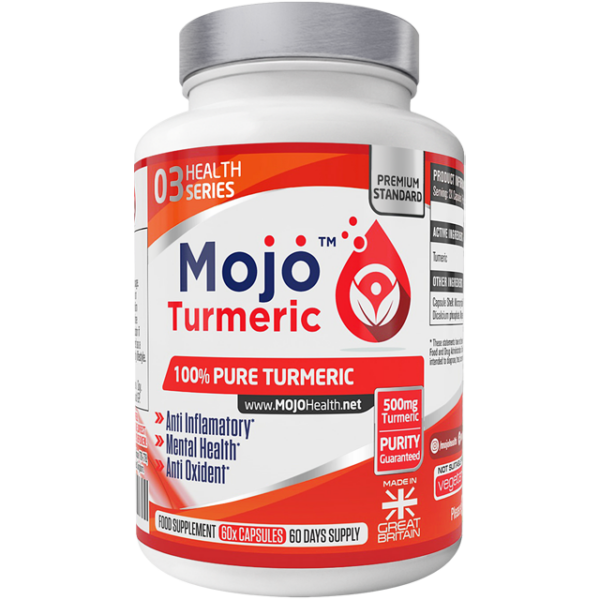 MOJO Turmeric Supplement - Anti-Inflamatory Brain Health Supplement