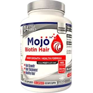 Mojo Biotin Hair Hair Growth Loss High Strength Beauty Hair Skin Nails Tablets Best Uk Vitamins B7 Complex Capsules For Women Men Supplements 0