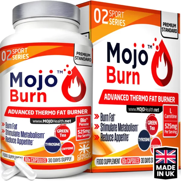 Mojo Burn L Carnitine T5 Thermogenic Keto Fat Burner Burners Pills Weight Loss Management Appetite Suppressant Best Uk Supplement 6