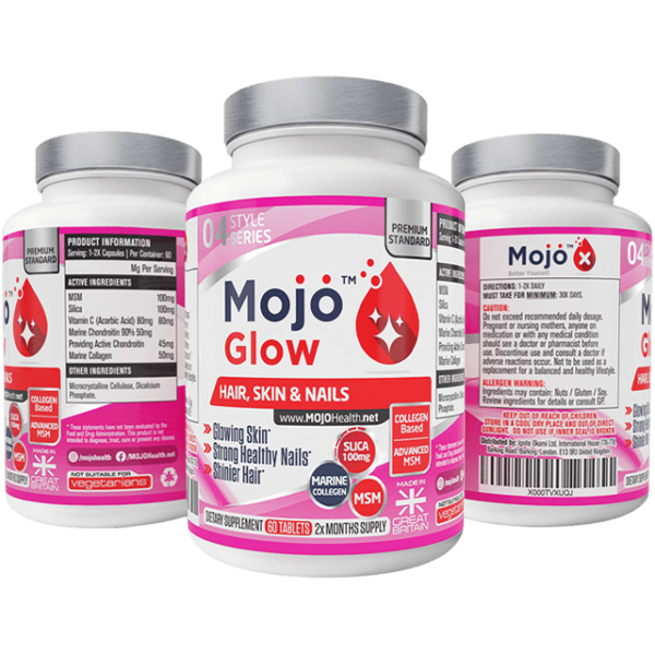 Mojo Glow Beauty Supplement Collagen Silica