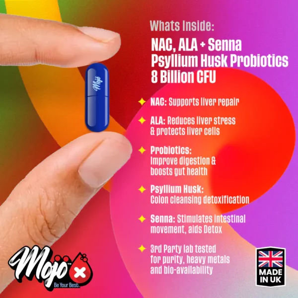Mojo Liver Alcohol Detox Constipation Gallbladder Probiotics Prebiotics Best Uk Gummy Colon Cleanse Supplement 5