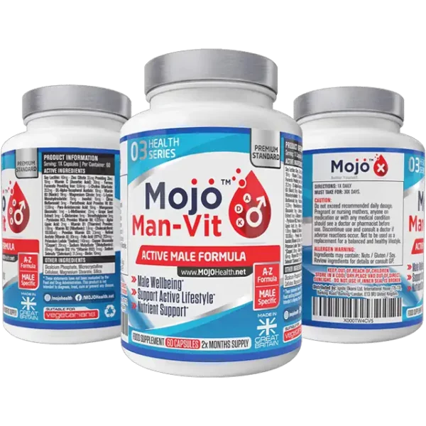 Mojo Man Vit Male Mens Vitamins Multi Vitamin