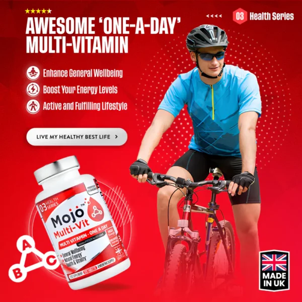 Mojo Multi Vitamins Vitamin One A Day Mineral Methylated Complex Best Uk Supplements 6