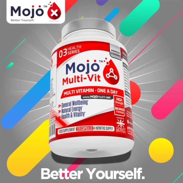 Mojo Multivitamin Multi Vit Multi Mineral One A Day Supplement 2
