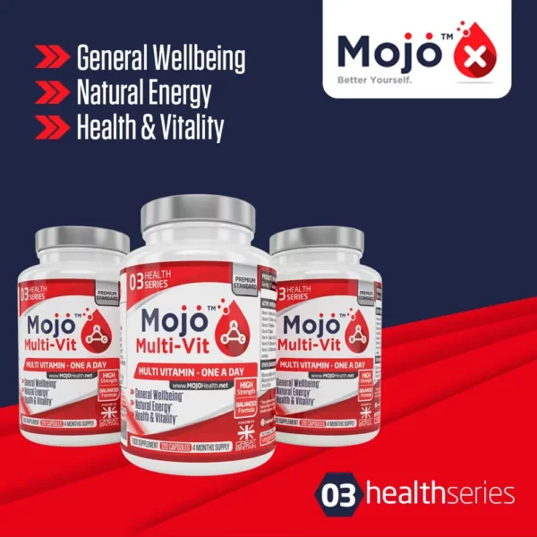 Mojo Multivitamin Multi Vit Multi Mineral One A Day Supplement 4