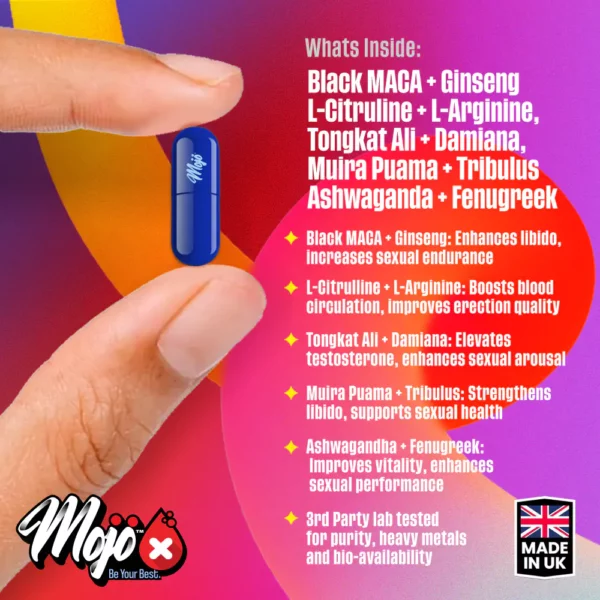 Mojo Recharge Melatonin L Tryptophan L Theanine Valerian Hops Chamomile Natural Sleep Aid Capsules Supplements 4