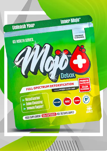 MOJO Liver Detox Supplements Gallbladder Detoxification Probiotic Prebiotic Colon Cleanse Best UK