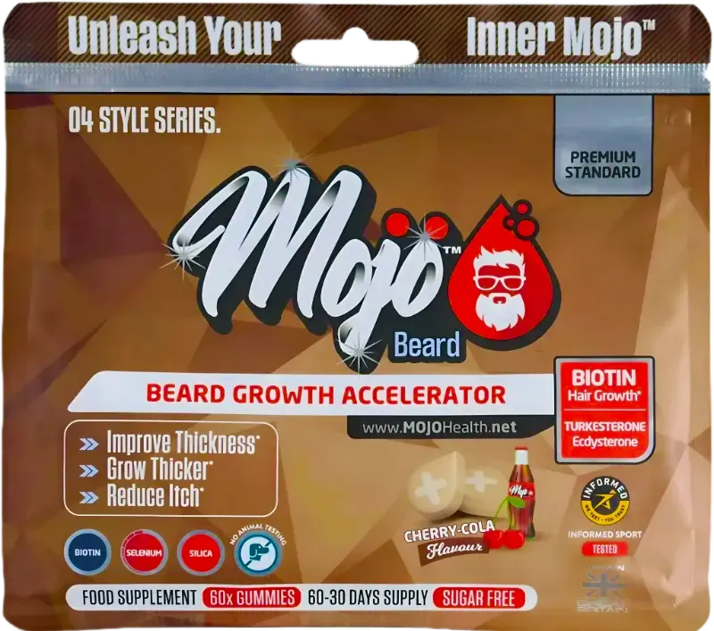 MOJO Beard - Beard Growth Gummies