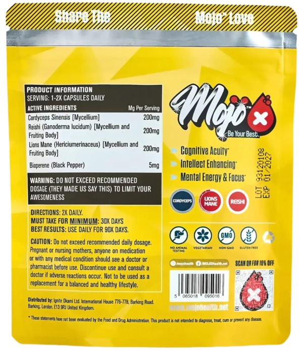 MOJO Lions Mine Supplement