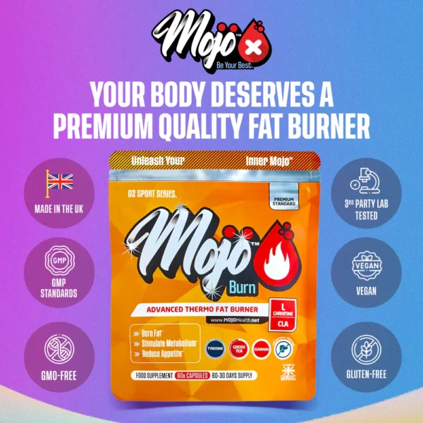 Mojo Burn Thermogenic Fat Burner Best Keto Burners Pills Weight Loss Management Appetite Suppressant Supplements 5