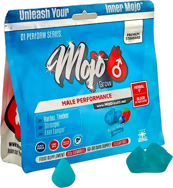 Mojo Grow Male Performance Enhancer Herbal Libido Gummies 2