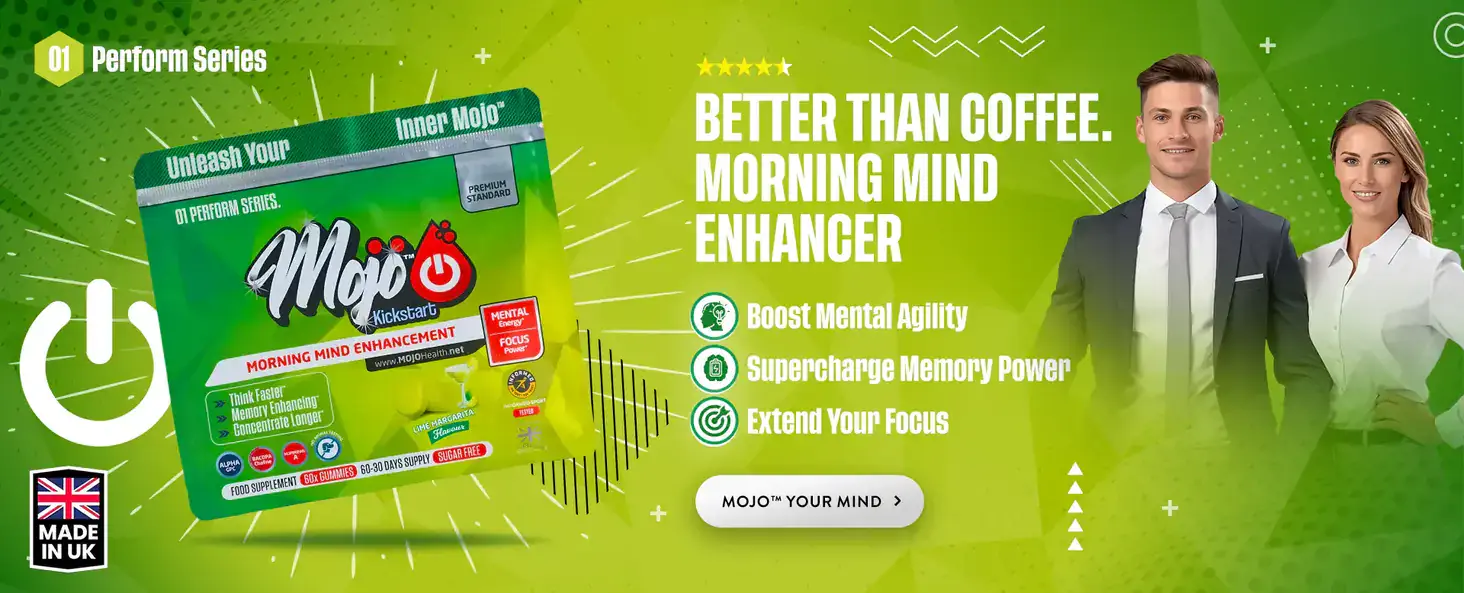 Mojo Kickstart Gummies Adhd Focus Memory Nootropic Best Brain Booster Nootropics Uk Supplement